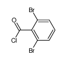 2,6-dibromobenzoyl chloride结构式