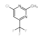 4-Chloro-2-methyl-6-(trifluoromethyl)pyrimidine Structure