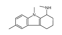 N,6,9-trimethyl-1,2,3,4-tetrahydrocarbazol-1-amine Structure