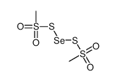 methylsulfonylsulfanylselanylsulfanylsulfonylmethane Structure