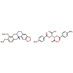 (S)-(-)-卡达丁二对甲苯甲酰基D-酒石酸酯图片