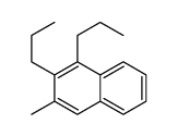 3-methyl-1,2-dipropylnaphthalene结构式