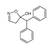 5-benzhydryl-4H-1,2-oxazol-5-ol结构式
