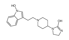 1-[1-[2-(1-hydroxyindol-3-yl)ethyl]piperidin-4-yl]imidazolidin-2-one结构式