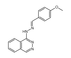 hydralazine 4-anisaldehyde hydrazone结构式