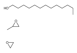 2-methyloxirane,oxirane,tridecan-1-ol Structure