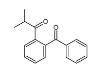 1-(2-benzoylphenyl)-2-methylpropan-1-one结构式