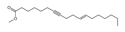 methyl octadec-11-en-7-ynoate结构式