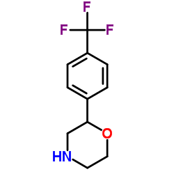 2-[4-(Trifluoromethyl)phenyl]morpholine Structure