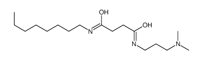 N'-[3-(dimethylamino)propyl]-N-octylbutanediamide结构式