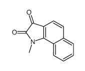 1-methylbenzo[g]indole-2,3-dione结构式