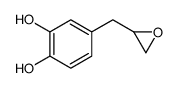 4-(oxiran-2-ylmethyl)benzene-1,2-diol Structure