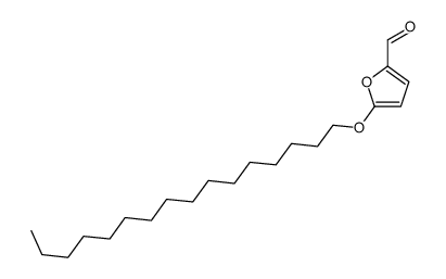 5-hexadecoxyfuran-2-carbaldehyde Structure