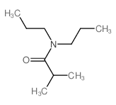 Propanamide,2-methyl-N,N-dipropyl-结构式