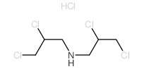 2,3-dichloro-N-(2,3-dichloropropyl)propan-1-amine structure