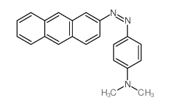 Benzenamine, 4- (2-anthracenylazo)-N,N-dimethyl-结构式