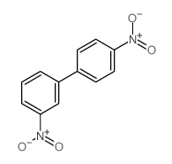 1,1'-Biphenyl,3,4'-dinitro- structure