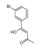 4-(3-bromophenyl)-4-hydroxybut-3-en-2-one Structure