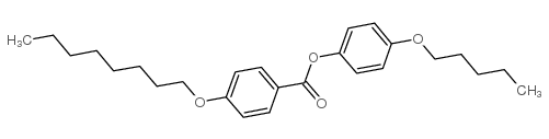 Benzoic acid, 4-(octyloxy)-, 4-(pentyloxy)phenyl ester picture