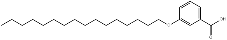 3-(hexadecyloxy)benzoic acid结构式