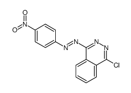 (4-chlorophthalazin-1-yl)-(4-nitrophenyl)diazene Structure