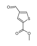 methyl 4-formylthiophene-2-carboxylate结构式