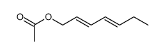 (2E,4E)-2,4-Heptadienylacetat Structure