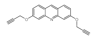 3,6-bis(prop-2-ynyloxy)acridine (en)Acridine, 3,6-bis(2-propynyloxy)- (en) Structure