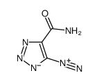 amino-(5-diazoniotriazol-4-ylidene)methanolate Structure