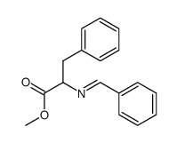 methyl 2-(benzylideneamino)-3-phenylpropanoate结构式
