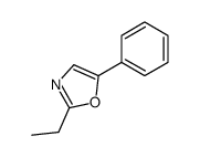2-ethyl-5-phenyl-1,3-oxazole结构式