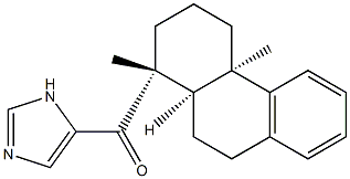 1H-Imidazol-4-yl[(1R)-1,2,3,4,4a,9,10,10aα-octahydro-1,4aα-dimethylphenanthren-1α-yl] ketone picture