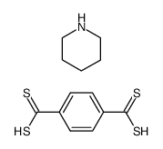 Bis(piperidinium)-tetrathioterephthalat结构式