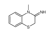 2,3-dihydro-3-imino-4-methyl-4H-1,4-benzothiazine结构式