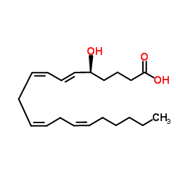 5(S)-羟化二十烷四烯酸结构式