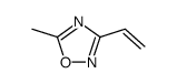 3-ethenyl-5-methyl-1,2,4-oxadiazole结构式