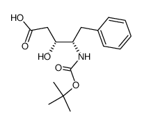 N-Boc-(3R,4S)-AHPPA Structure