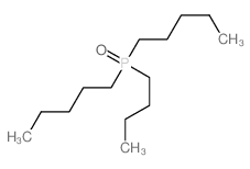 Phosphine oxide, butyldipentyl- Structure