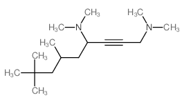 2-Nonyne-1,4-diamine,N1,N1,N4,N4,6,8,8-heptamethyl- Structure