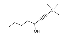 (+/-)-1-(trimethylsilyl)hept-1-yn-3-ol结构式