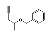 pent-4-yn-2-yloxymethylbenzene结构式