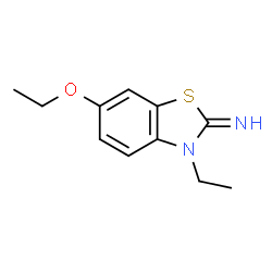 2(3H)-Benzothiazolimine,6-ethoxy-3-ethyl-(9CI) structure