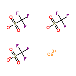 Cerous triflate structure