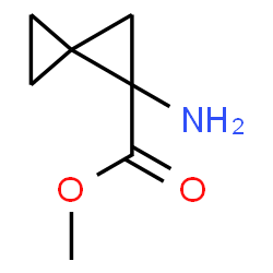 Spiro[2.2]pentanecarboxylic acid, 1-amino-, methyl ester (9CI) Structure