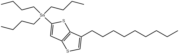 Stannane, tributyl(6-nonylthieno[3,2-b]thien-2-yl)- Structure