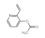 3-Pyridinol,2-ethenyl-,acetate(ester)(9CI)结构式