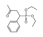 4-diethoxyphosphoryl-4-phenylbutan-2-one Structure