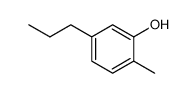 2-Oxy-1-methyl-4-propyl-benzol Structure