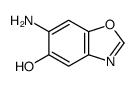 5-Benzoxazolol, 6-amino- (9CI) Structure