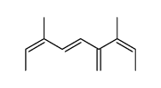 (2Z,5E,7Z)-3,7-dimethyl-1,4-methylenenona-2,5,7-triene结构式